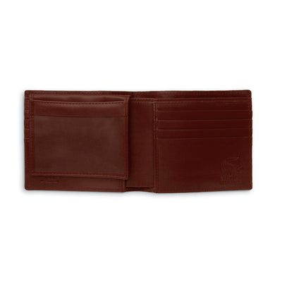Mens Alligator Billfold Wallet in Cognac Ferrini USA
