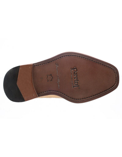Ferrini Shoes - Mens Alligator Dress Shoe - Ferrini 216 Belly Alligator Cap Toe Shoes Dune Ferrini USA