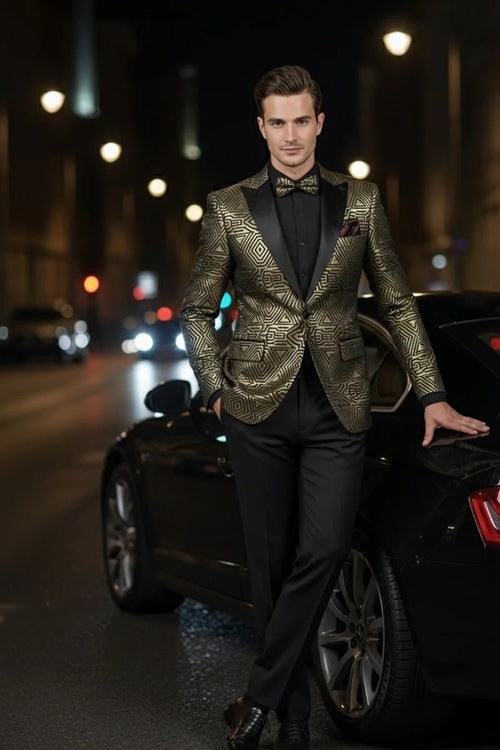 Gold Tuxedo Jacket