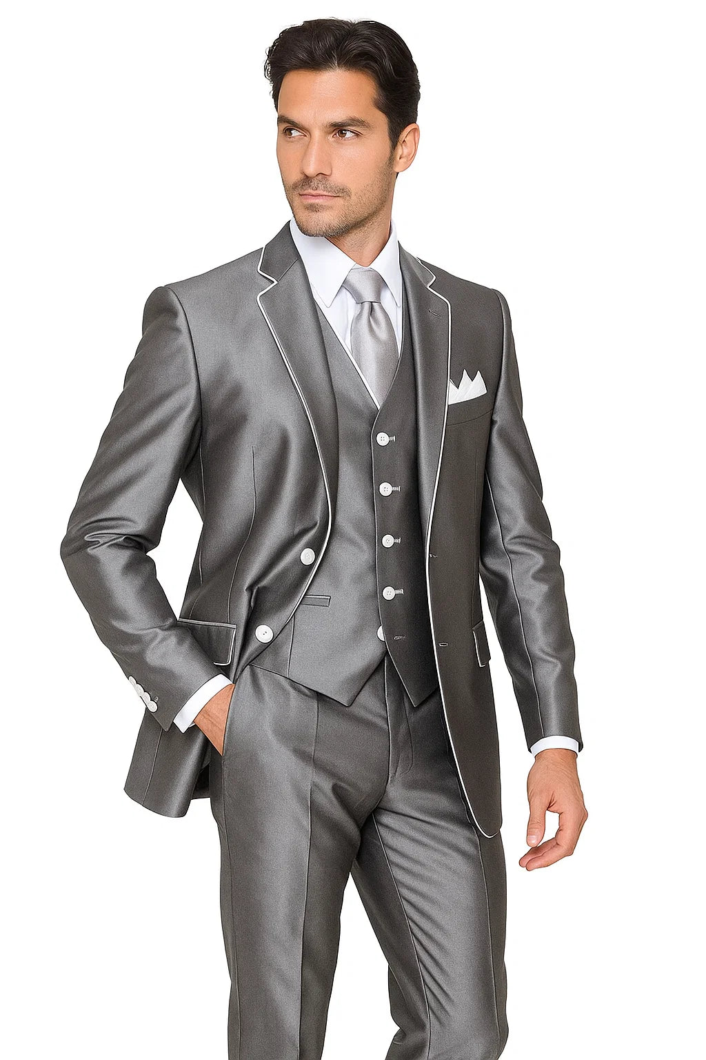 Gray Suit - 2 Button