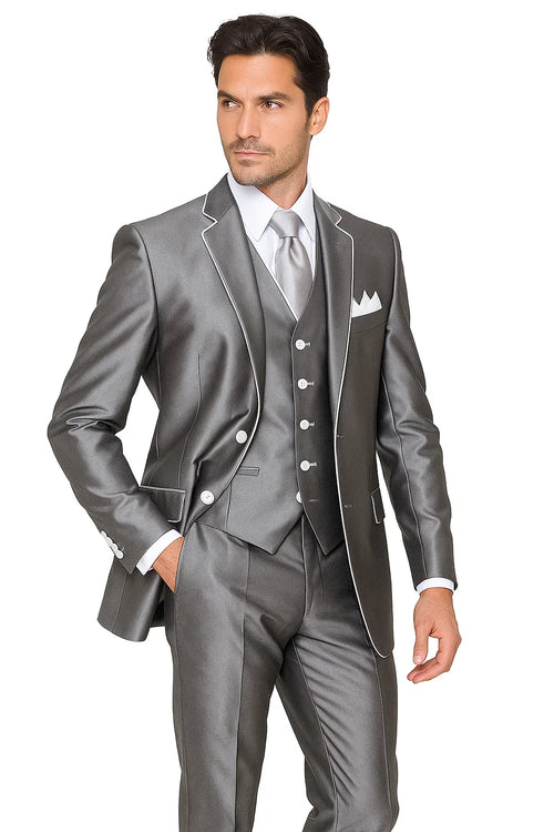 Gray Suit - 2 Button