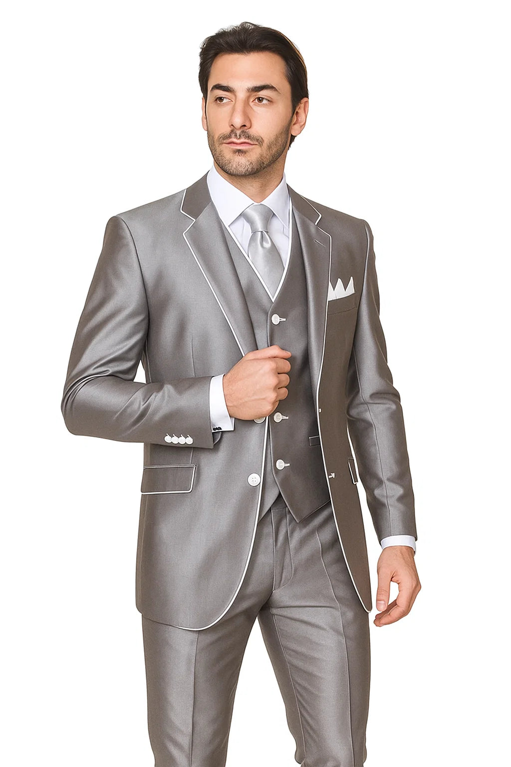 Gray Suit - 2 Button