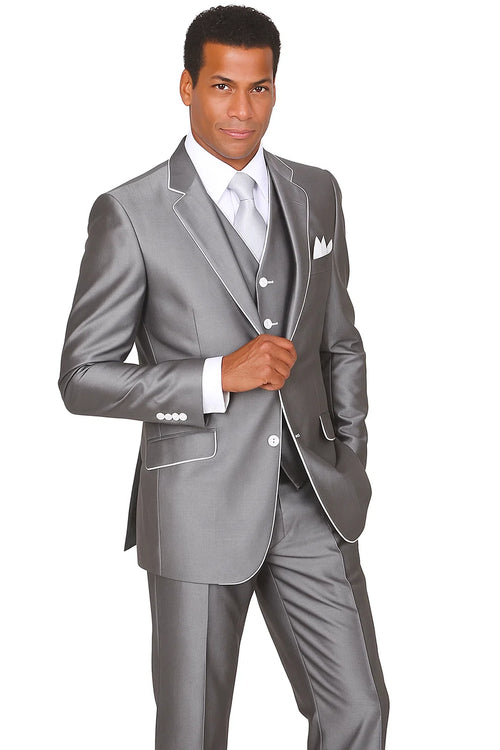 Gray Suit - 2 Button
