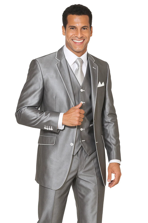 Gray Suit - 2 Button
