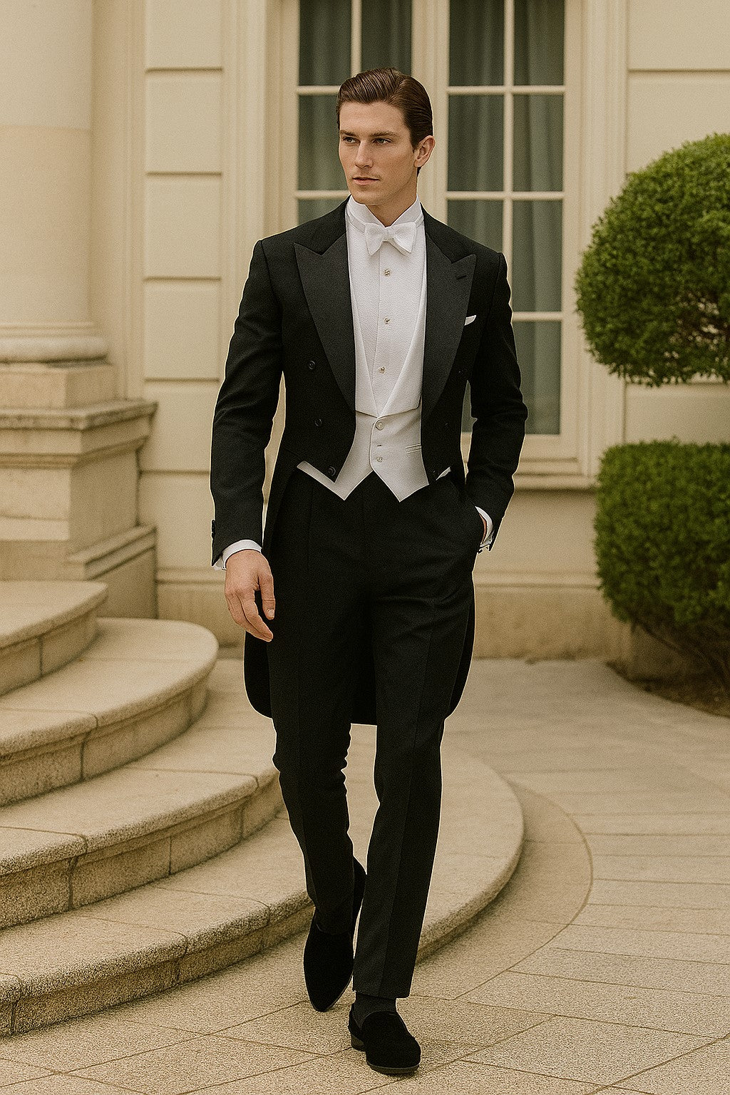 Gregory Handmade Tailcoat Tuxedo Long Tail Tuxedo Apollo King