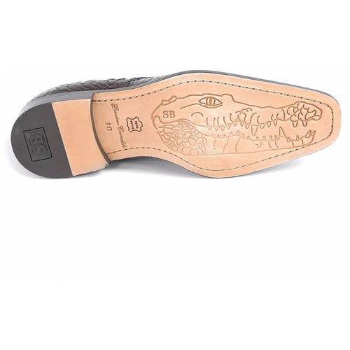 Chapo Exotic Crocodile Hornback Oxfords by Belvedere Shoes