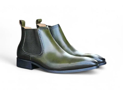 Hand Burnished Chelsea Boots