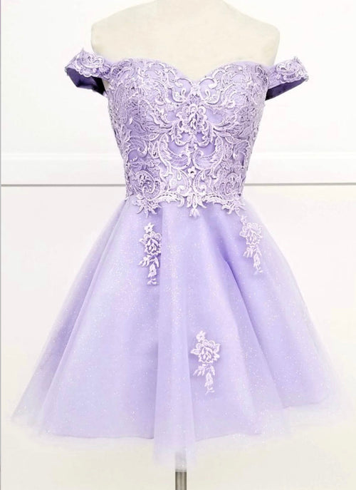 Chicas C314 Elegant Printed Glitter Formal White Floral Tulle Dress
