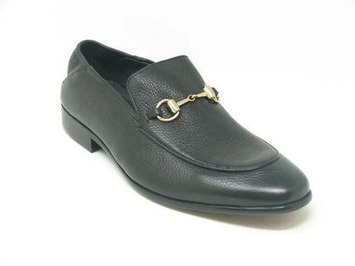 Carrucci KS525-305 Soft Leather Casual Buckle Loafer/Mule