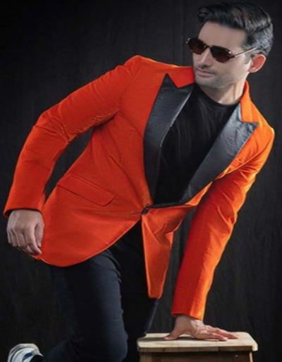 Kingsman Tuxedo Jacket - Kingsman Orange Tuxedo