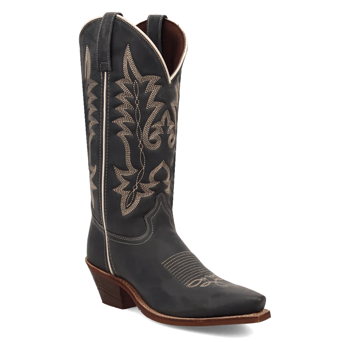 Laredo Carly Navy Leather Women Boots by Laredo Boots
