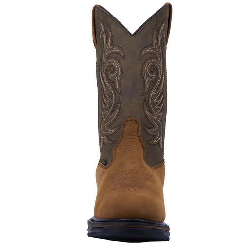 Laredo Sullivan Tan Waterproof Distressed Men's Leather Western Boots