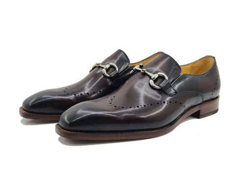 Leather Sole Horsebit Loafer