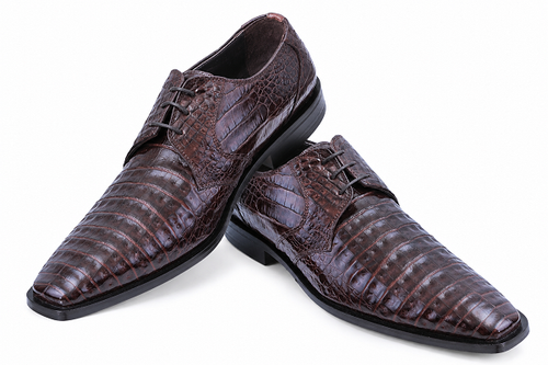 Men's Original Exotic Caiman Belly Skin Shoe ZV088207