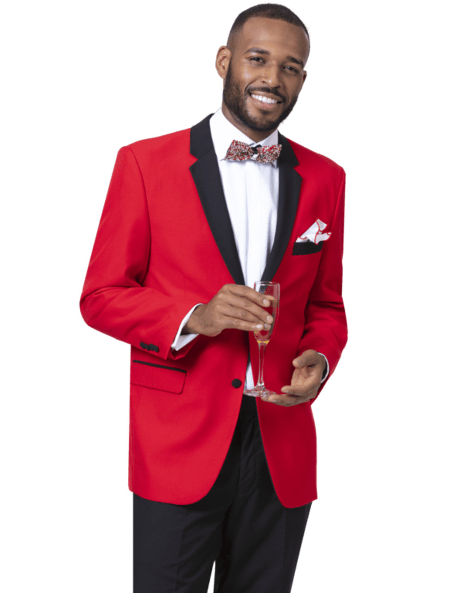 Red Prom Suit - Red Prom Tuxedo Suits - Red Wedding Tuxedo
