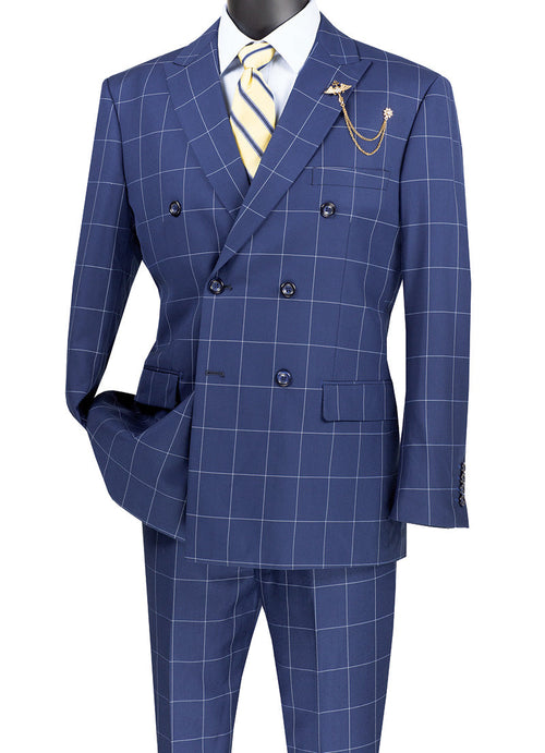 Monte Carlo Collection - Dress Suit 2 Piece 2 Button Textured Weave In Beige by Vinci