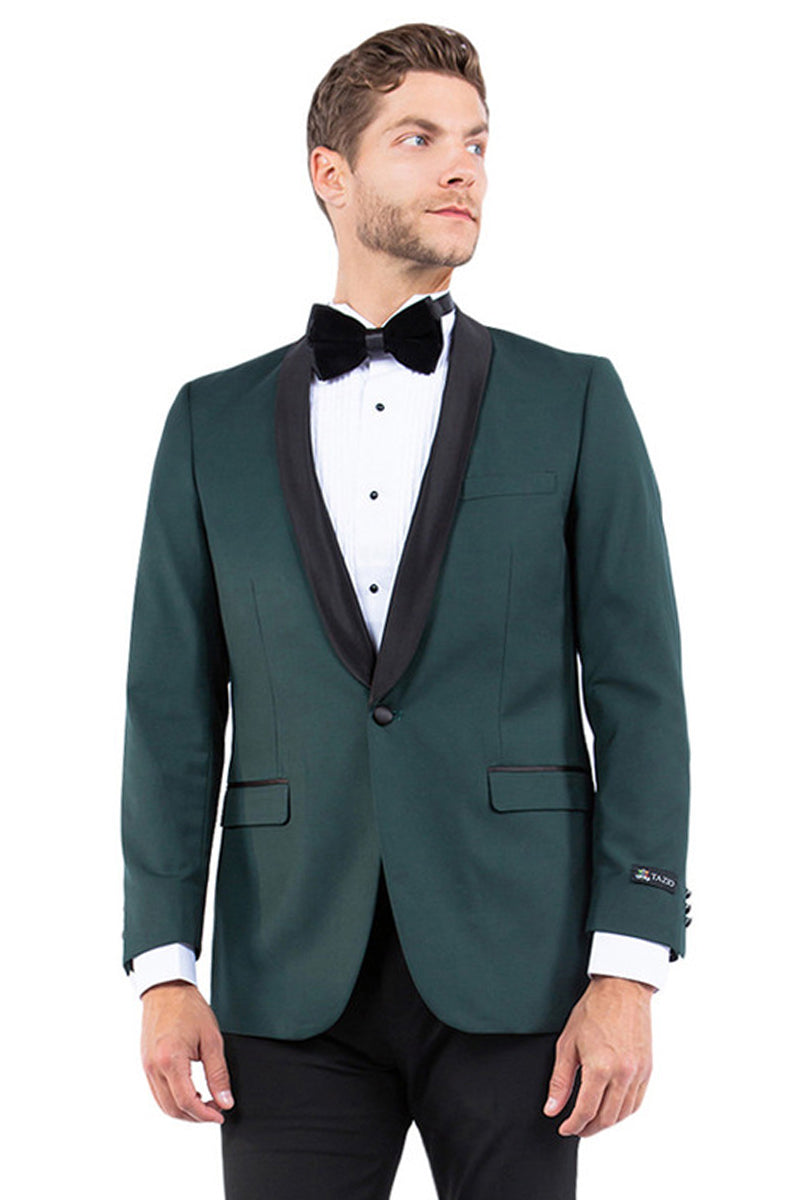 Men's Hunter Green Shawl Lapel Dinner Jacket