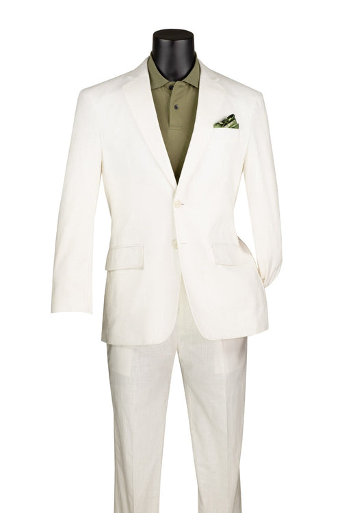 Catania Collection - Modern Fit Windowpane Suit 2 Piece in Medium Gray by Vinci