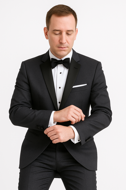Milan Steel Grey Tuxedo Jacket (Separates) by PROMTUXEDO