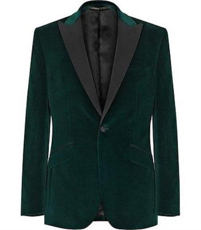 Mens Green Velvet Blazer Men Olive Green Stylish Tuxedo Sports velour Blazer Jackets Coat Velvet Fabric black Lapel mensusain
