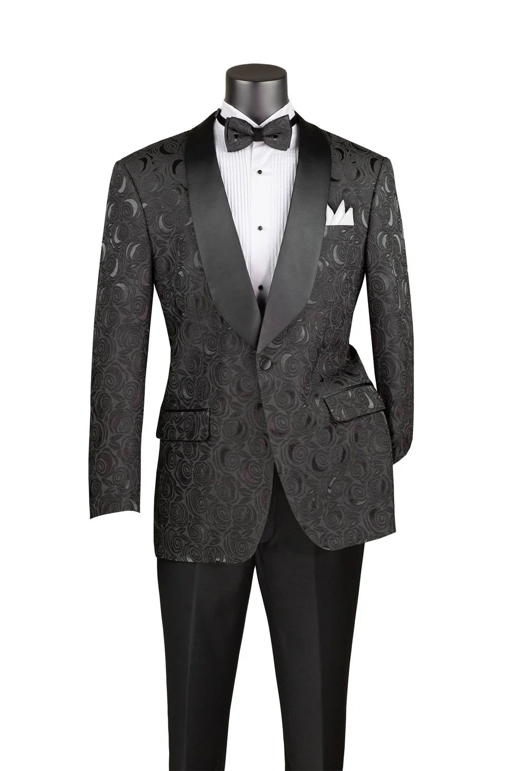 Mens Black Tuxedo Jacket – SuitUSA
