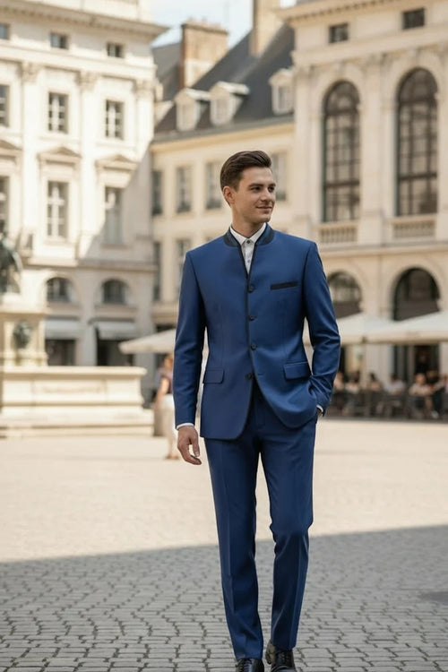 Mens Blue Tuxedo