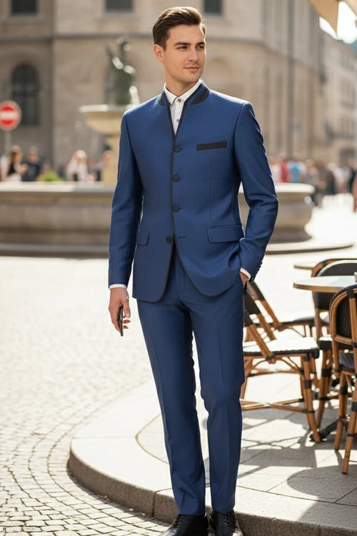Mens Blue Tuxedo