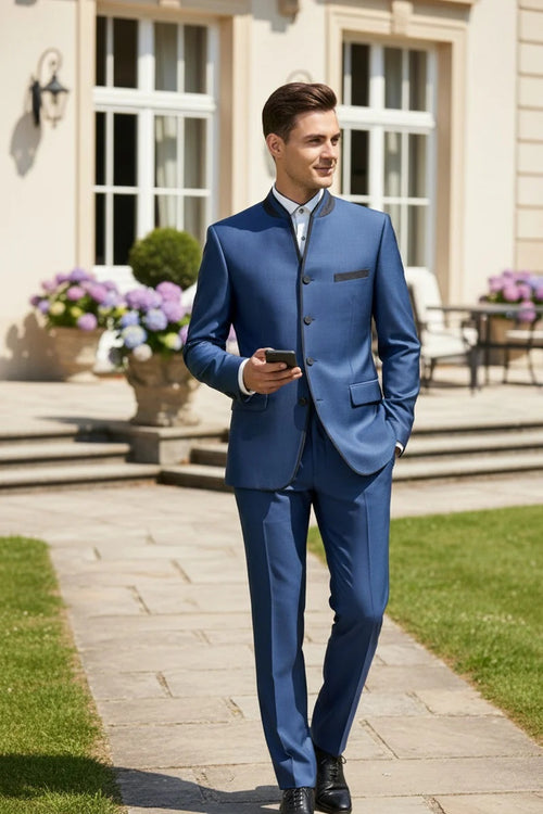 Mens Blue Tuxedo
