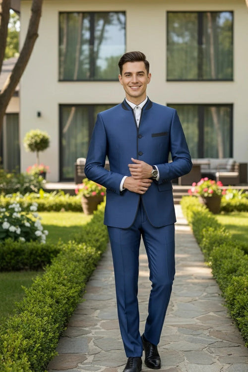 Mens Blue Tuxedo
