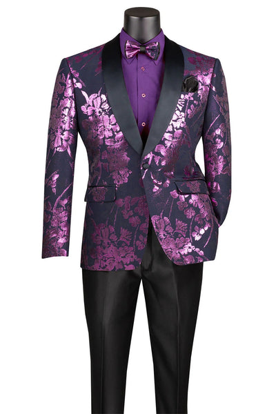 Mens Lavender Tuxedo Jacket