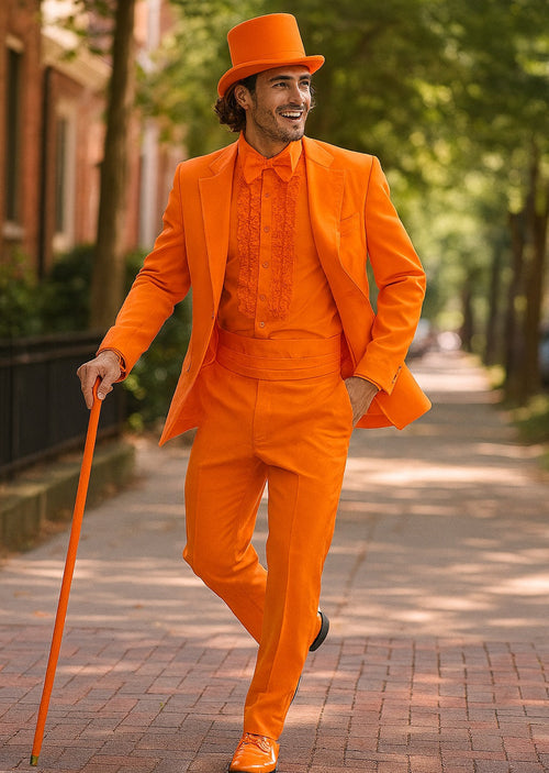 mens-single-breasted-orange-suit