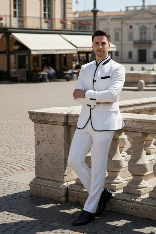 Mens White Tuxedo