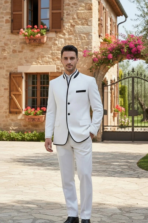 Mens White Tuxedo
