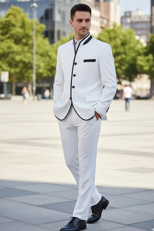 Mens White Tuxedo