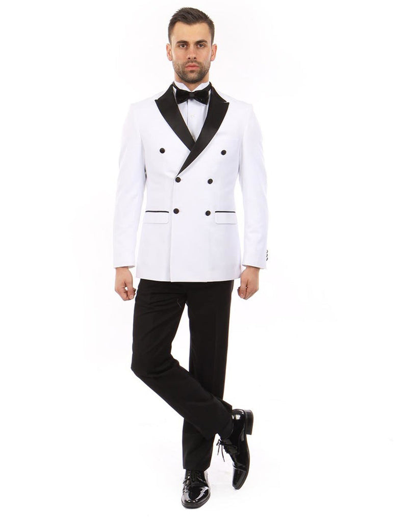 White Prom Suit - White Prom Tuxedo Suits - White Wedding Tuxedo