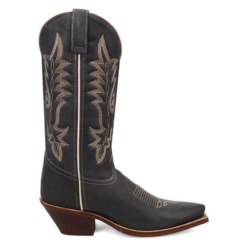 Laredo Carly Navy Leather Women Boots by Laredo Boots
