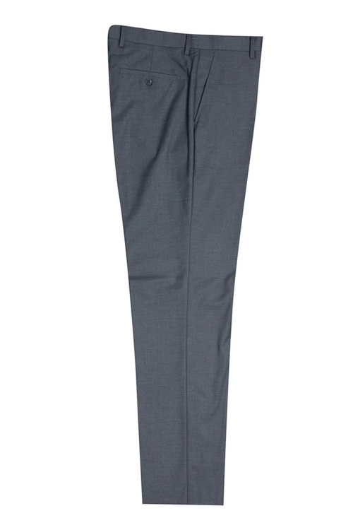 Mens Gray Tuxedo - Grey Wedding Suit-Mens Stacy Adams Vested One Button Shawl Lapel Tuxedo In Grey - Men's Tuxedo USA