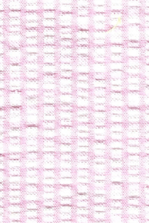 Mens 2PC Summer Seersucker Modern Fit Suit in Pink Pinstripe