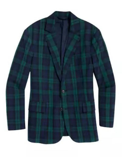 Plaid Dinner Jackets - Green Tartan Sportcoat by Menssuitsatlantain