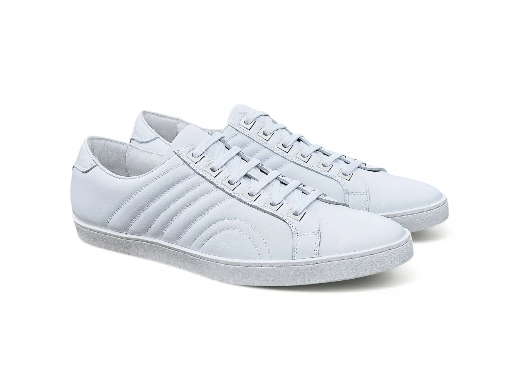 Carrucci Primo Hand Burnished Leather Sneakers