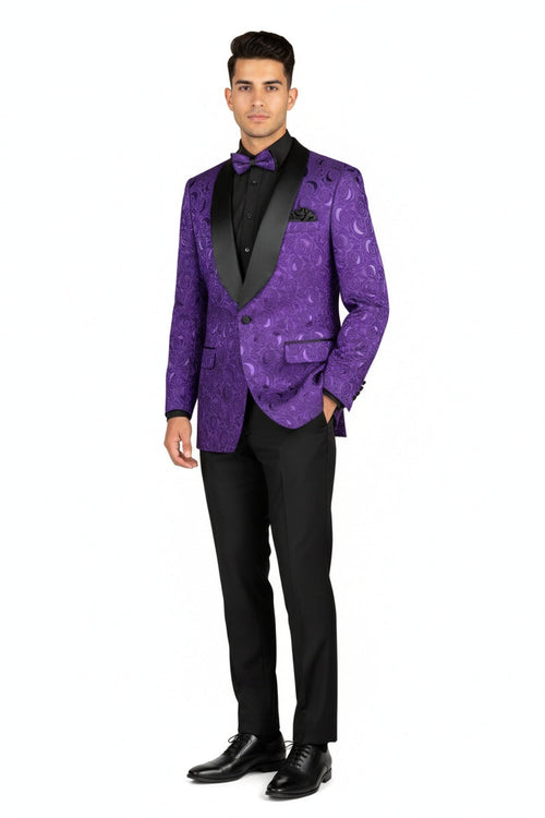 Purple Tuxedo Jacket