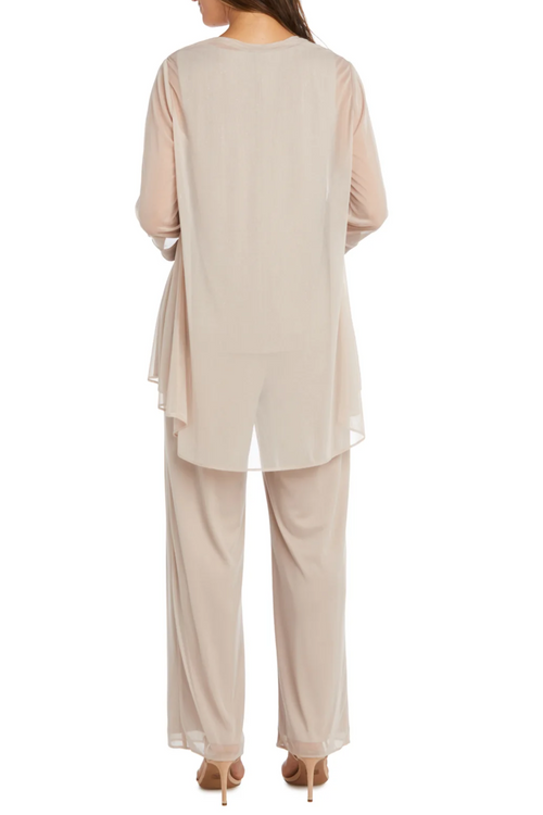 RM Richards 3-Piece Shimmer Rhinestone Pants Set