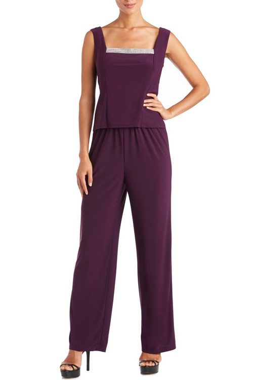 RM Richards Embellished 3-Piece Jacket Dress