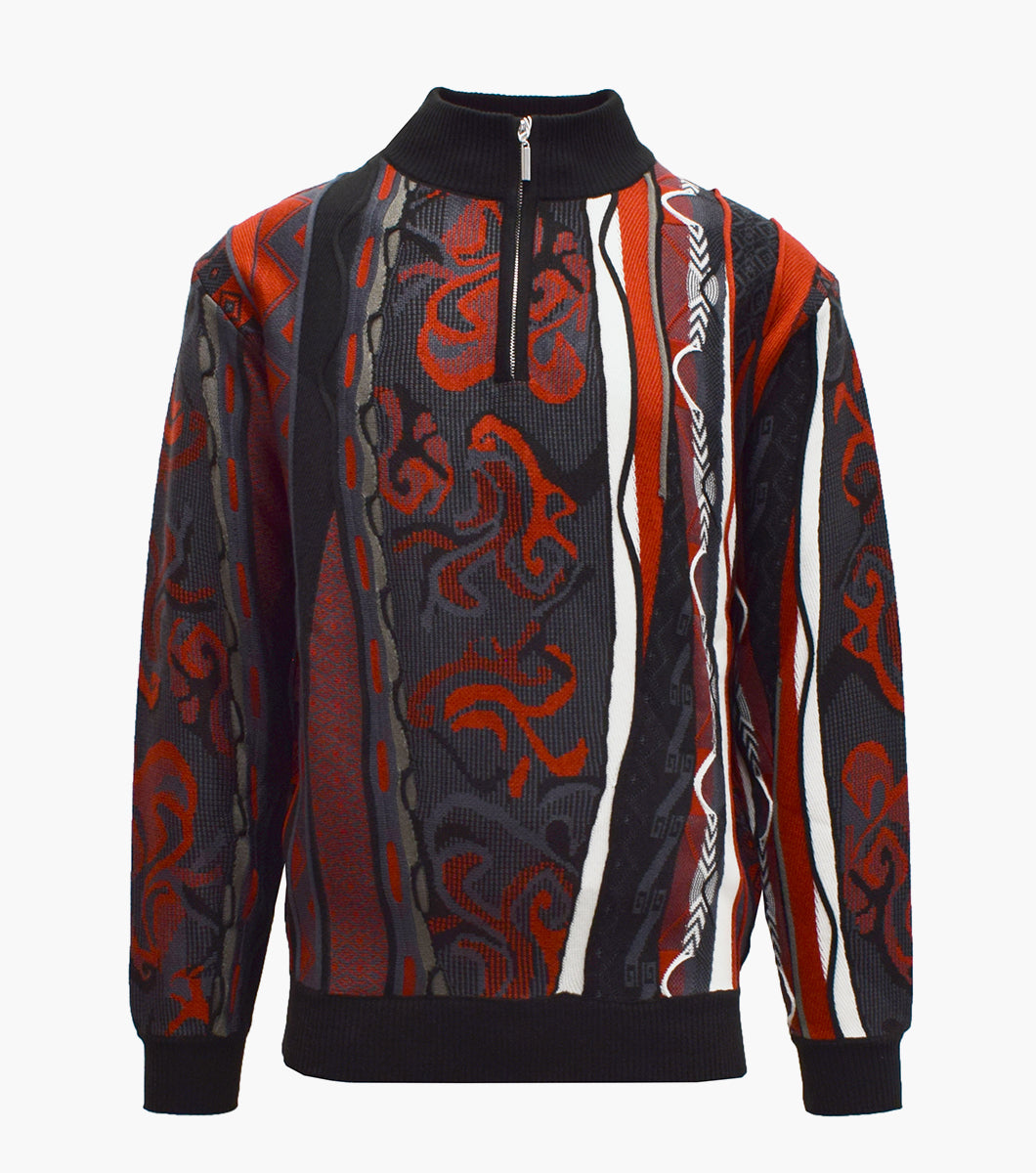 SINCLAIR Quarter Zip Sweater