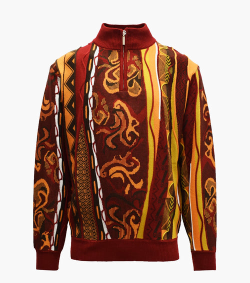SINCLAIR Quarter Zip Sweater