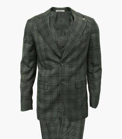 HACKMAN 3 Piece Vested Suit