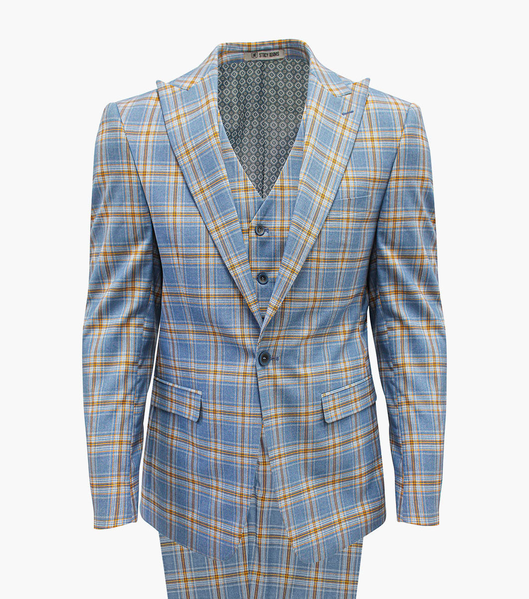 LEMOND 3 Piece Vested Suit