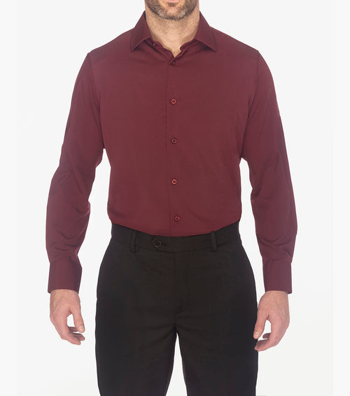 SANDEE DRESS SHIRT Spread Collar