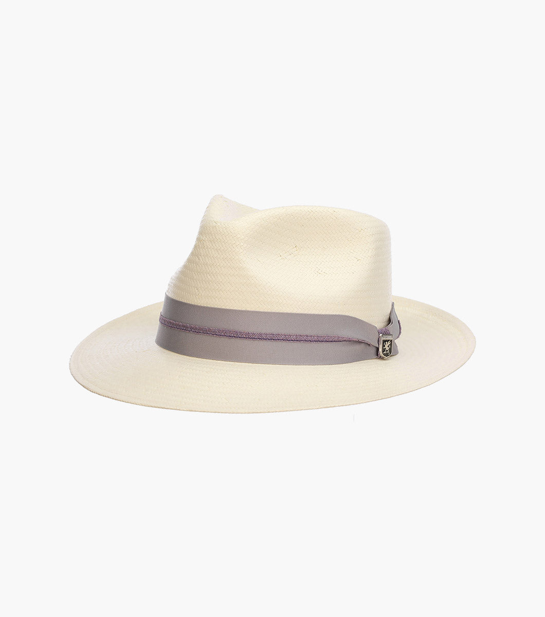 BENNETT FEDORA Toyo Pinch Front Hat