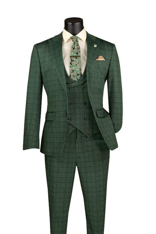 Slim Fit Tuxedo 3 Piece with Matching Bow Tie in Lavender by Vinci